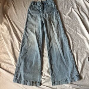 ROLLA'S Light Blue Wide Leg Jeans